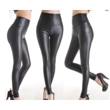 Fashion High Quality Women Leather Look Leggings (SR8207)